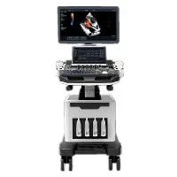 ट्रॉली रंग डॉपलर 4 डी अल्ट्रासाउंड नैदानिक मशीन Elastography के साथ